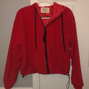 red jacket